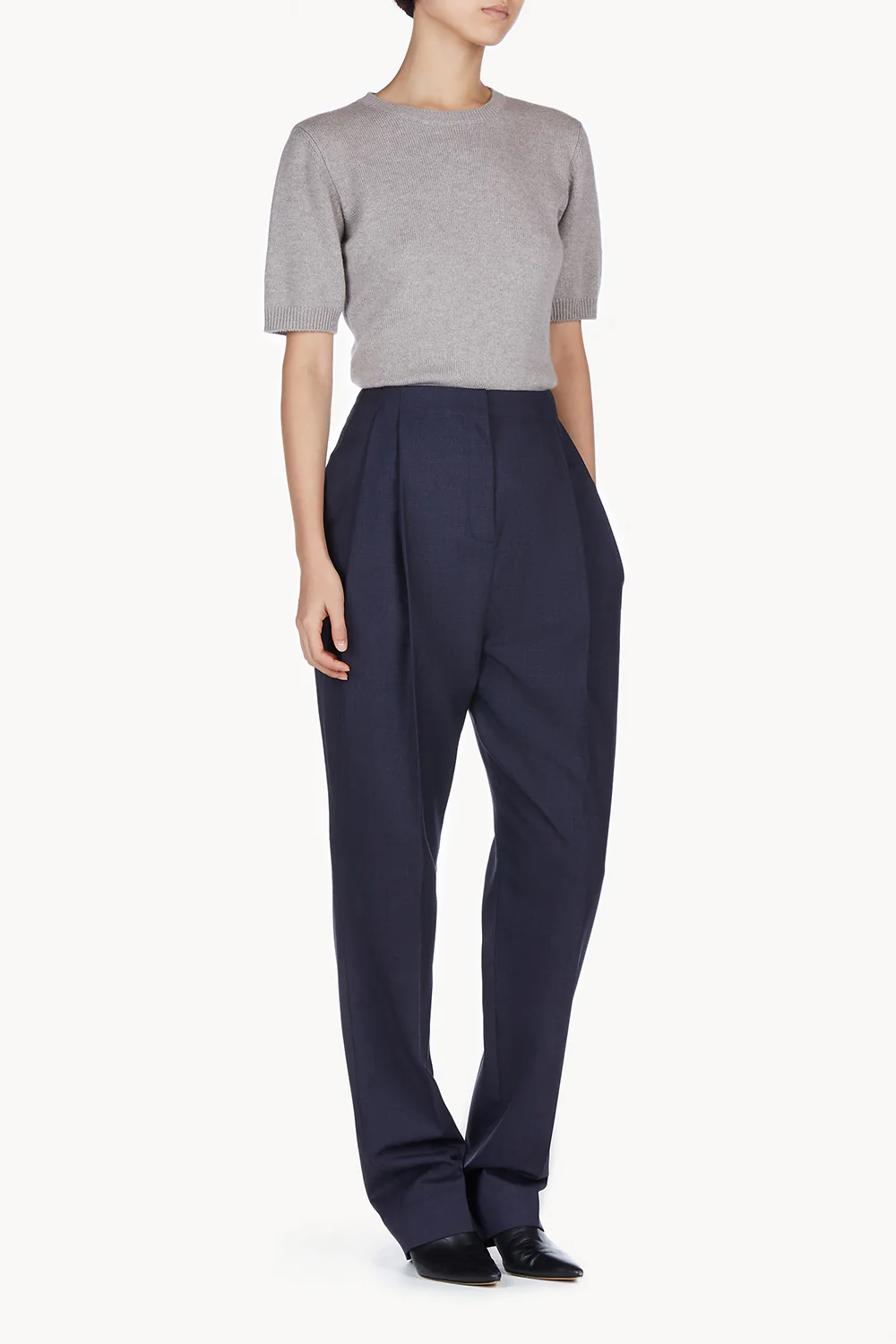 Alexis Trouser Navy - Image 2
