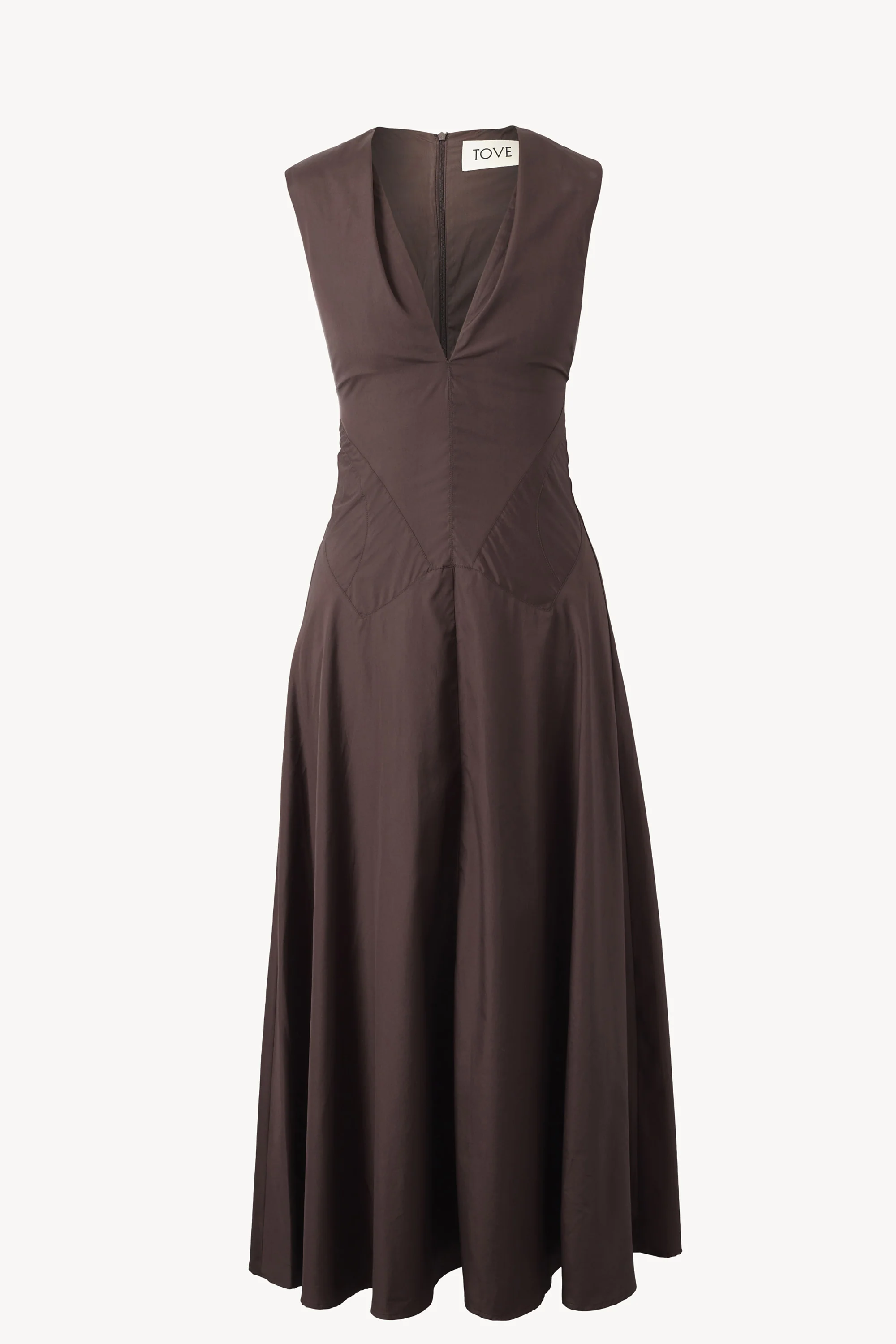 Anisa Dress Chocolate
