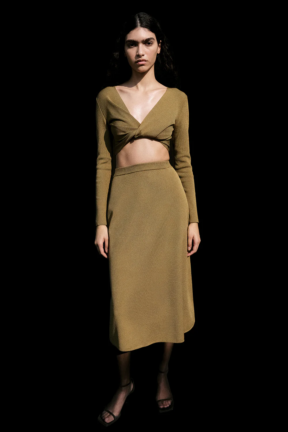 Lea Skirt Khaki - Image 3
