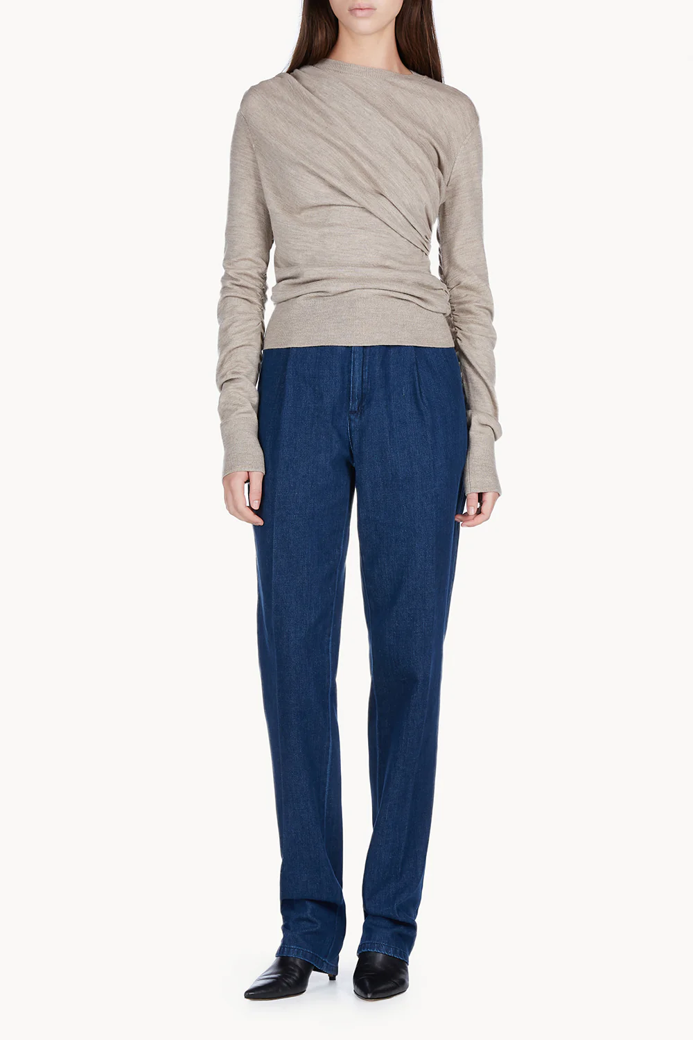 Eleornore Knitted Top Camel - Image 2