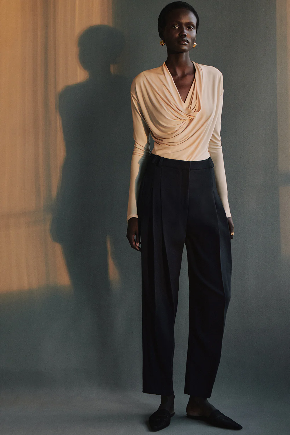 Robena Trouser Navy - Image 2