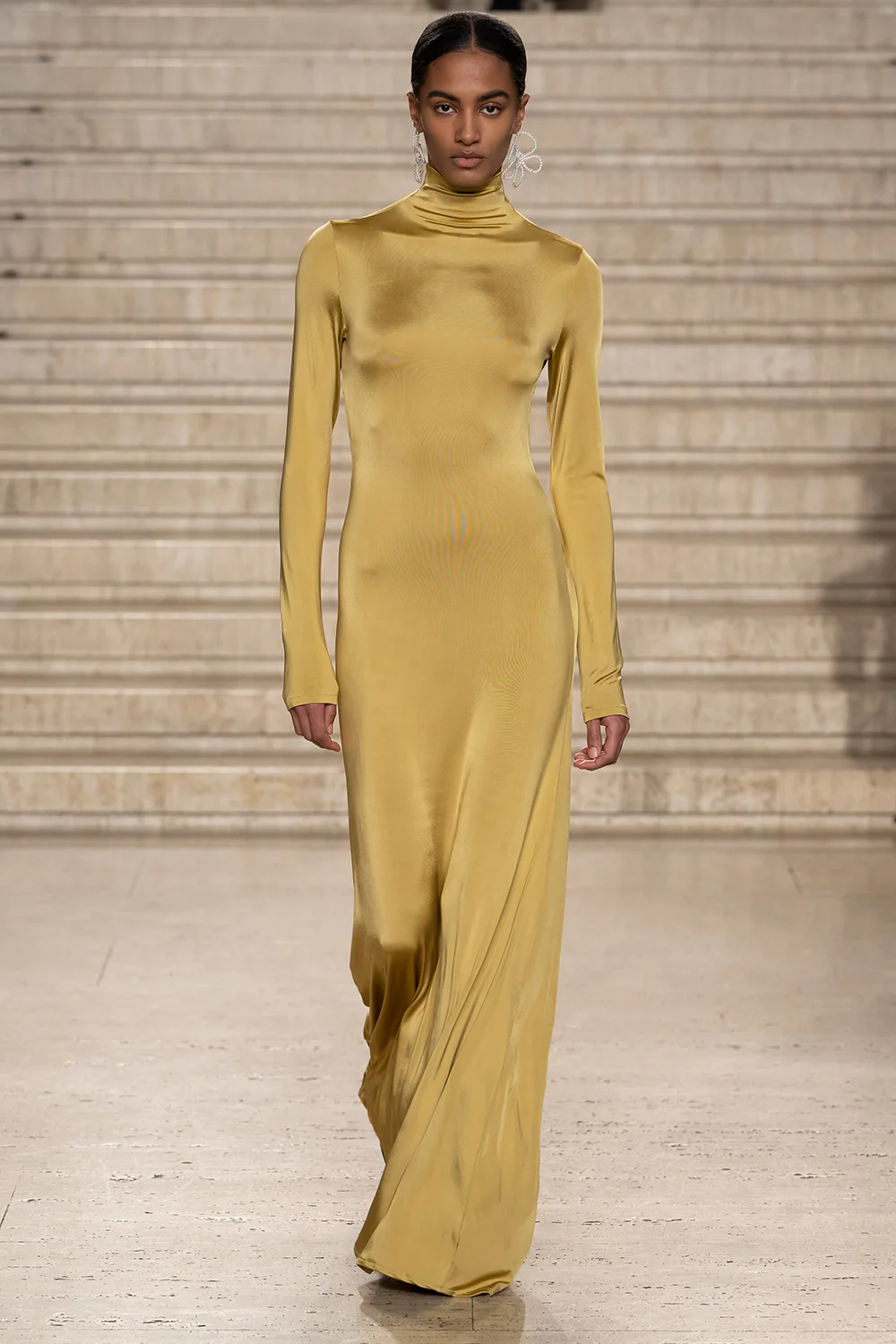Sacha Dress Gold - Image 2