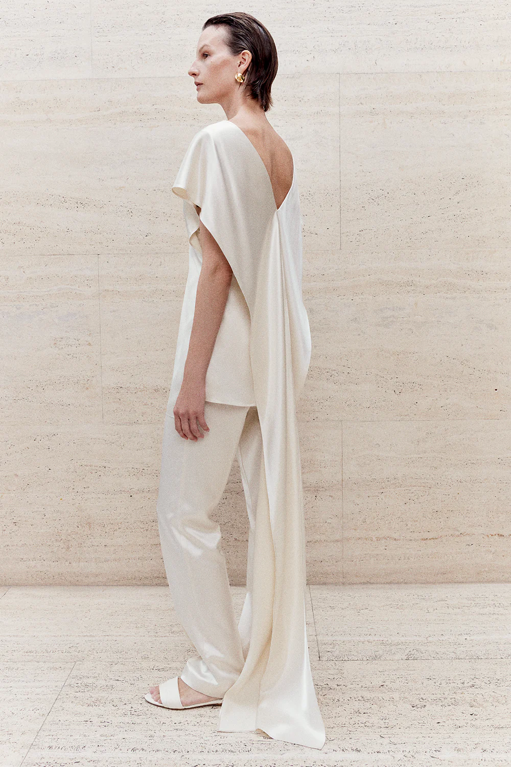 Loretta Trouser Cream - Image 3